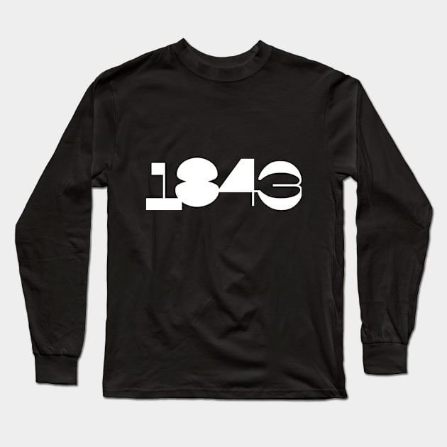 1843 Long Sleeve T-Shirt by TigrArt